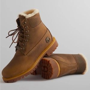 Mens Kith X Timberland Ronnie Fieg shearling lined boot size 8